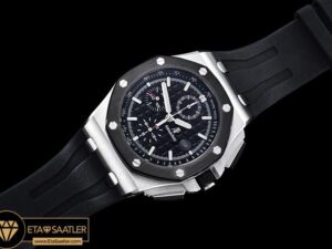 AP0375D - AP Royal Oak Chrono SSRU Black JHF A3126 Secs@9 - 13.jpg